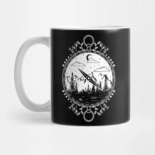 Mountains Compass Mug